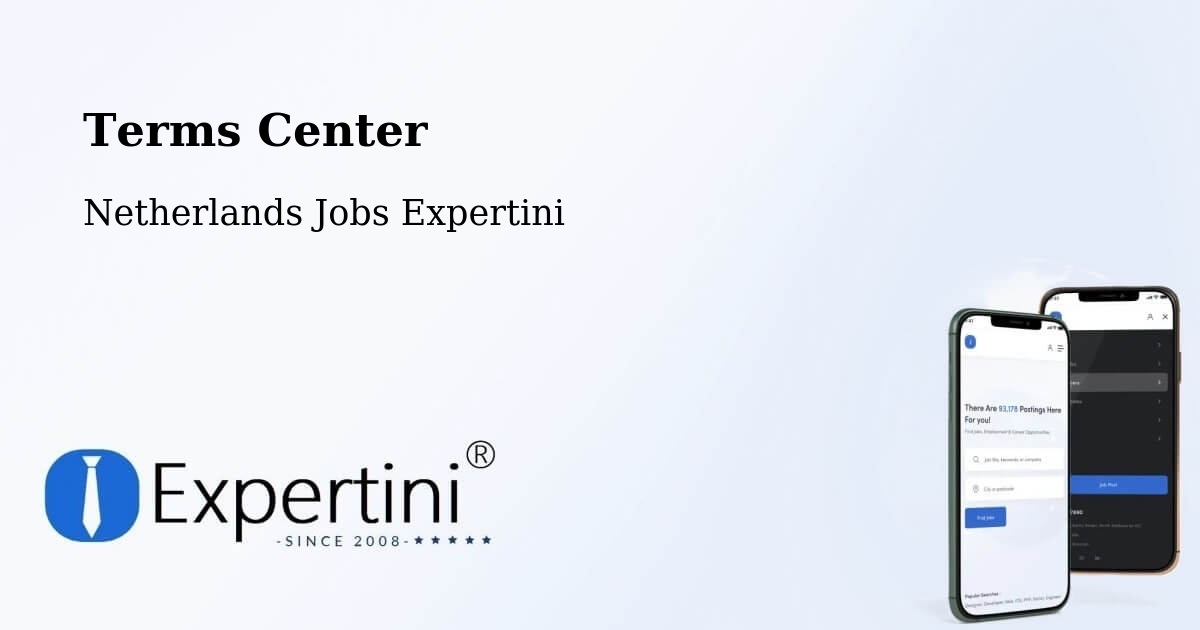 Terms of Service – Erp - Netherlands Jobs Expertini